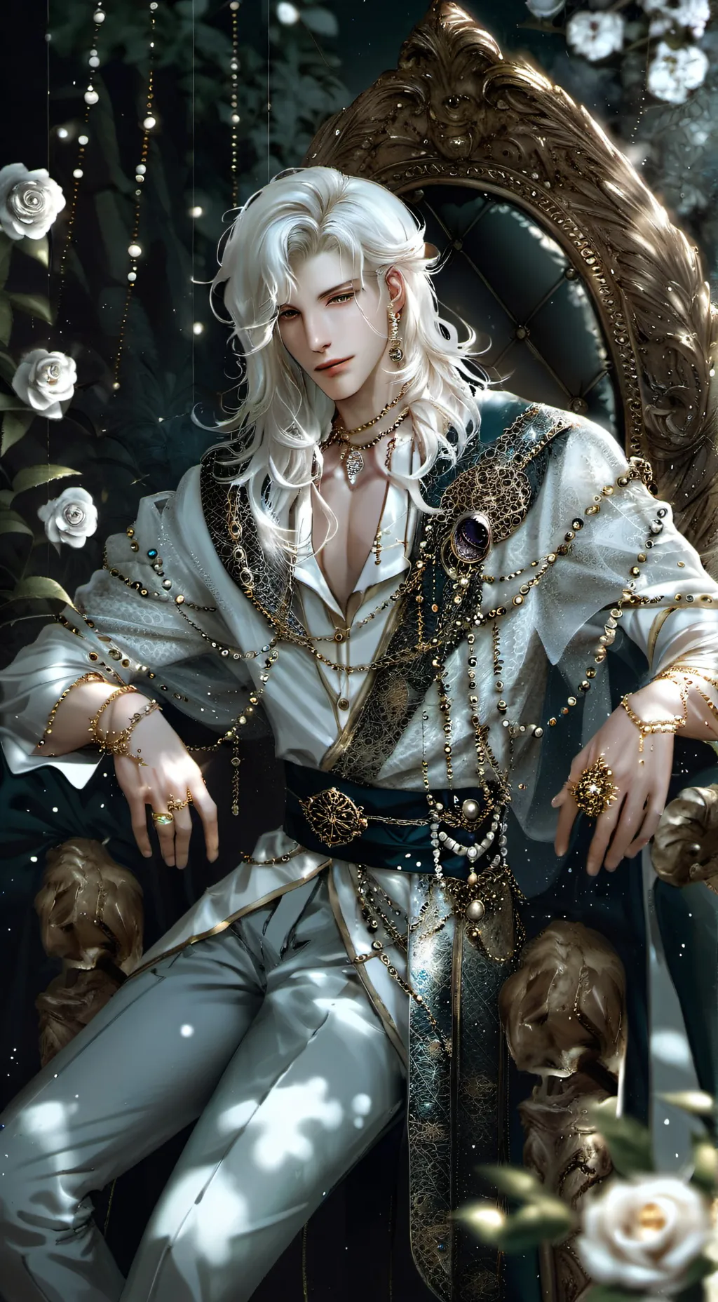 ai character: King Scott Merdyl  background
