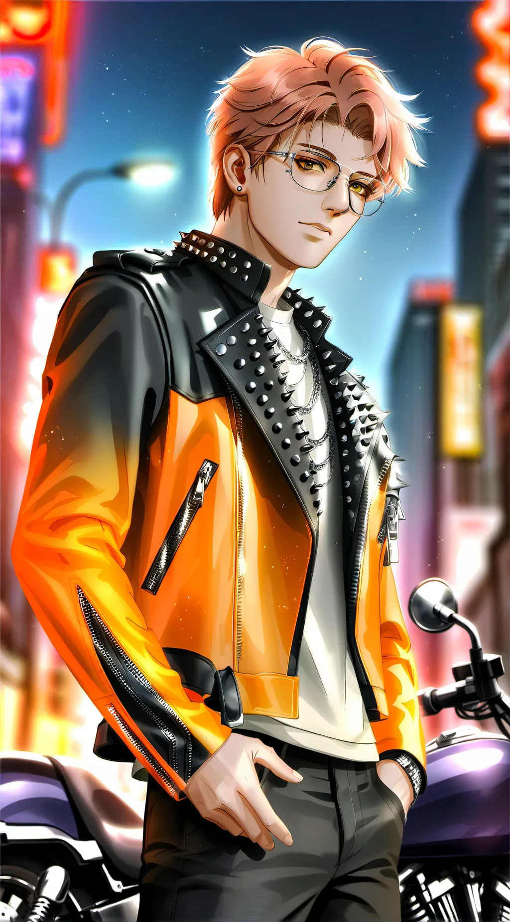 ai character: Rakuo background