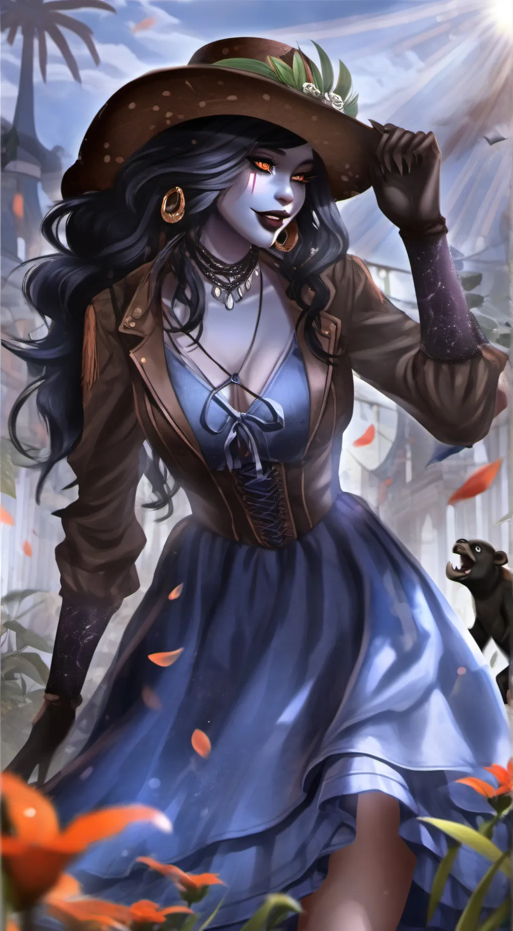ai character: Amelia background