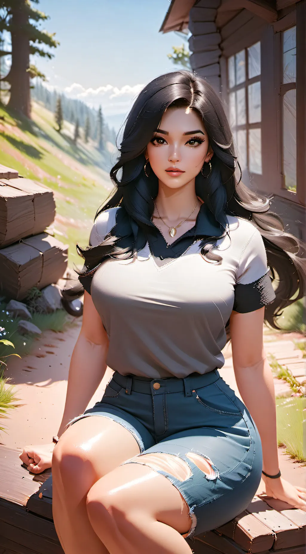 ai character: Ida background