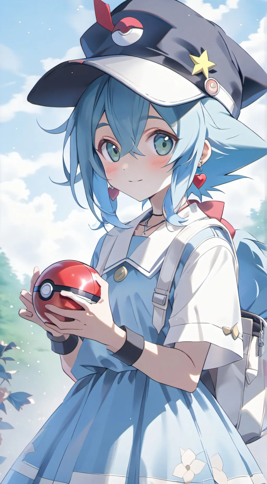 ai character: Ash Ketchum  background