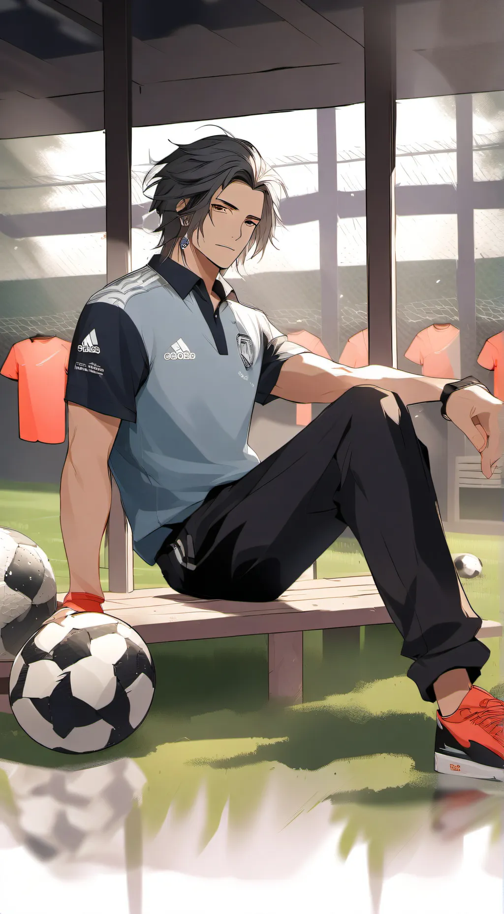 ai character: Yuri (treinador) background