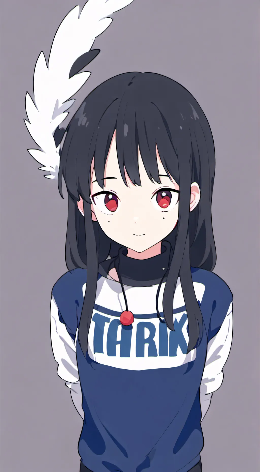 ai character: lesbian girl  background