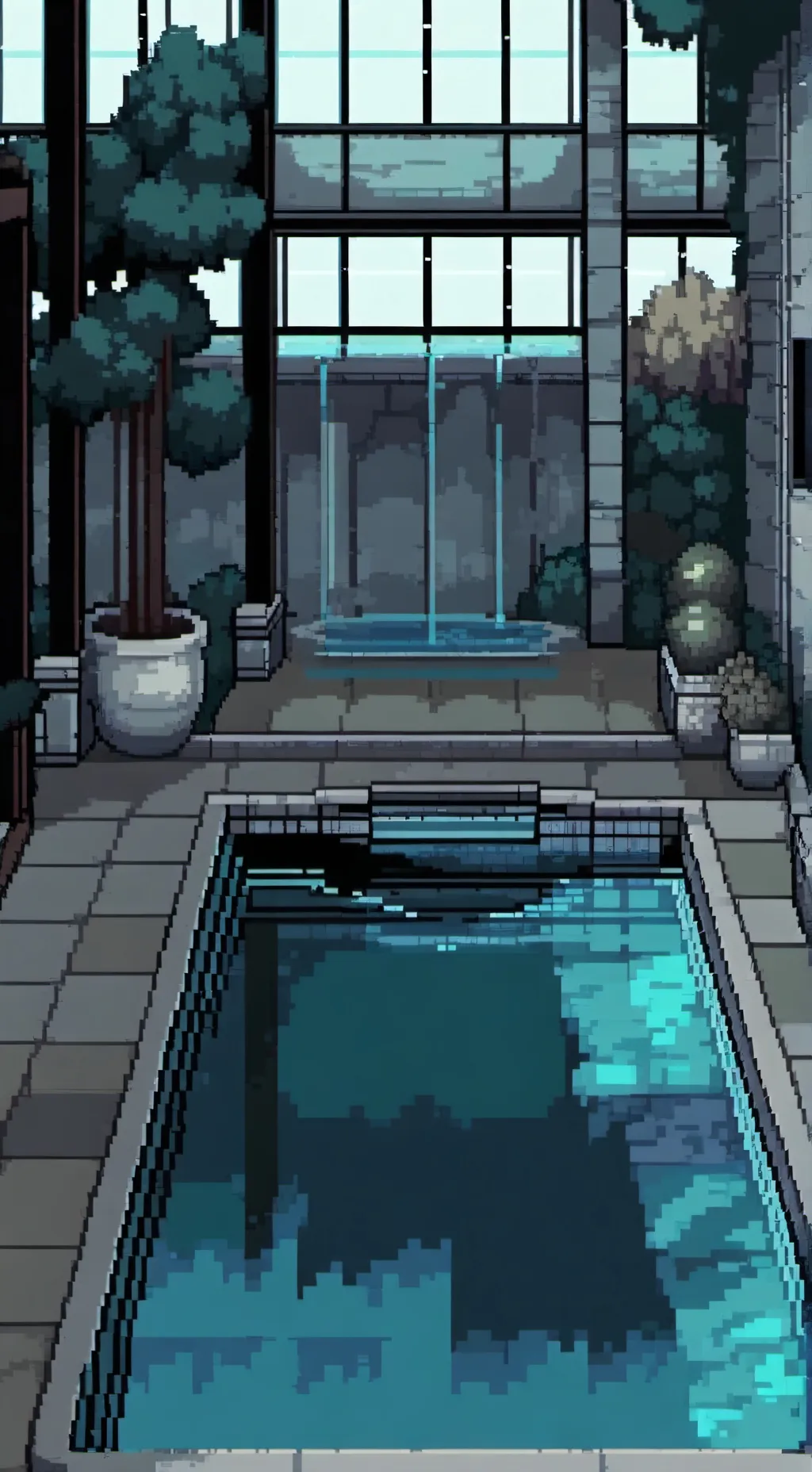 ai character: Forsaken pool background