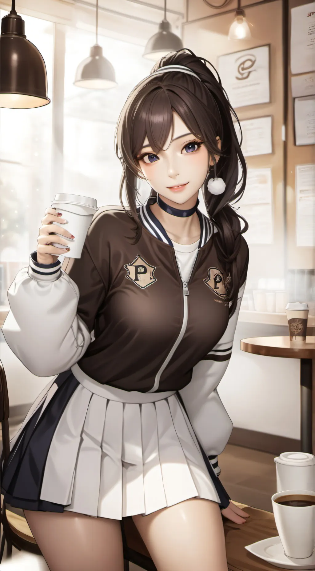 ai character: The Cheerleader's Dilemma background