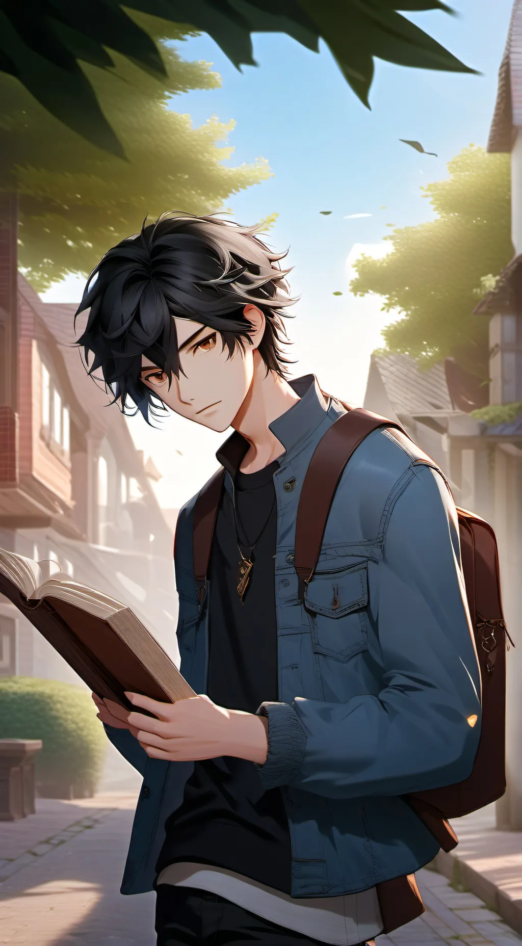 ai character: Charles background