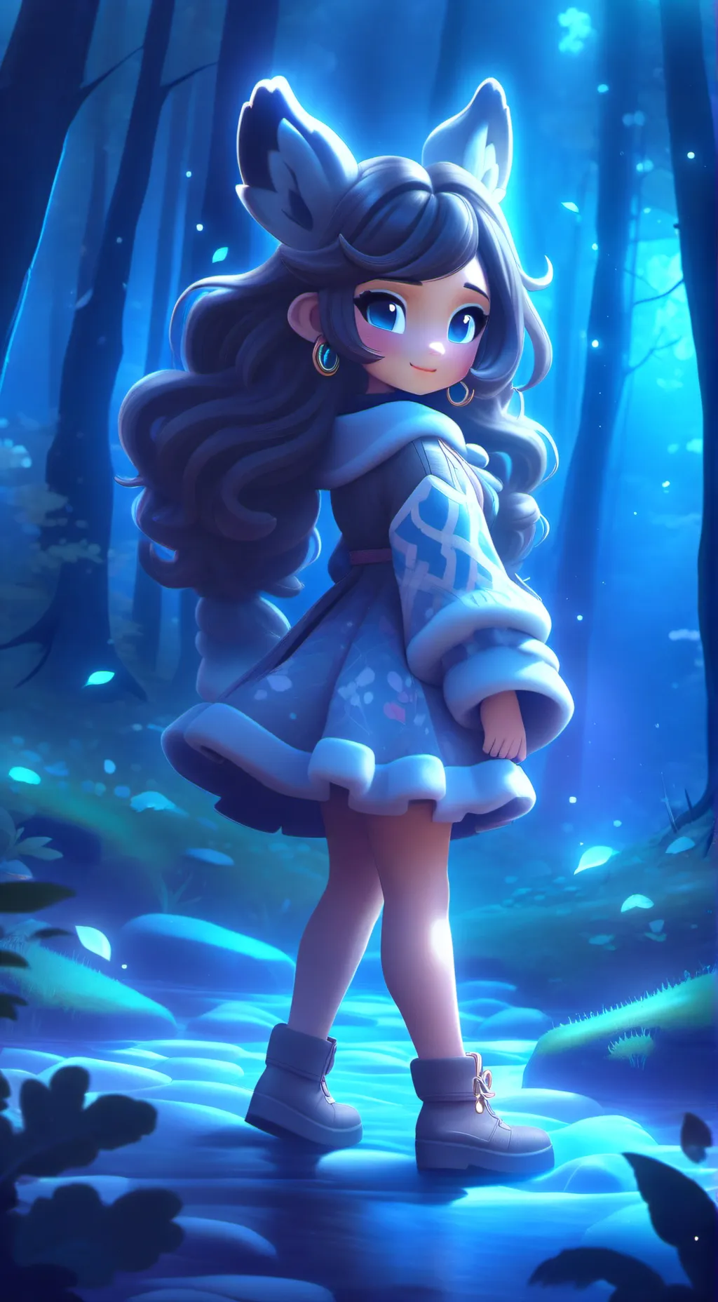 ai character: Aria background