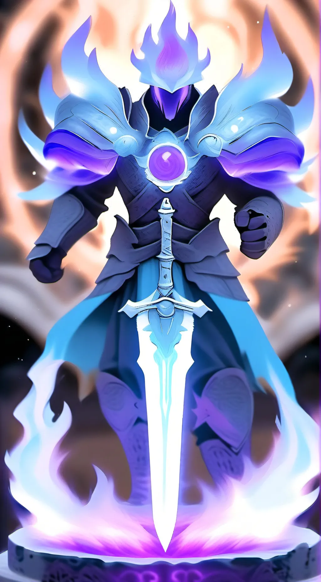 ai character: Ceruledge￼ background