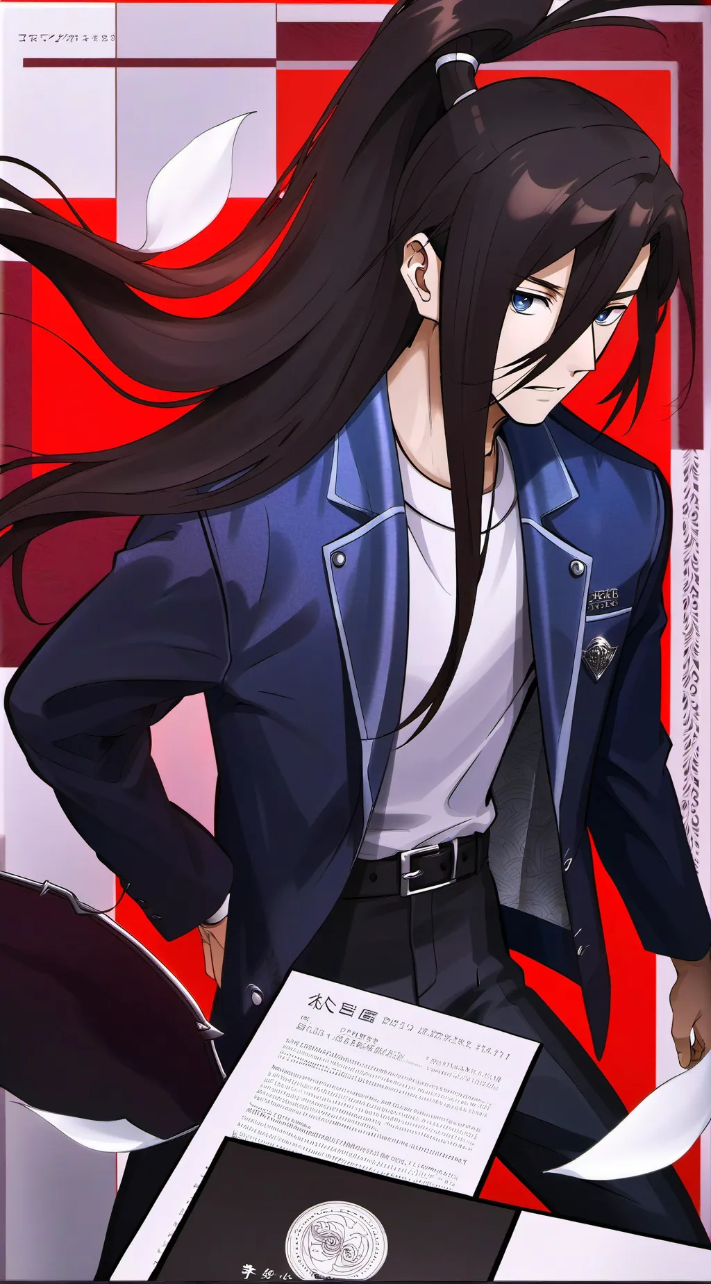 ai character: Aryu  background