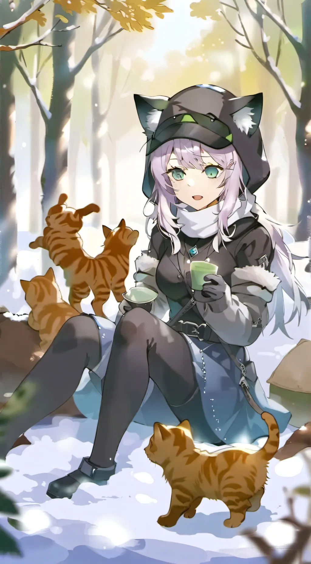 ai character: Snowball background
