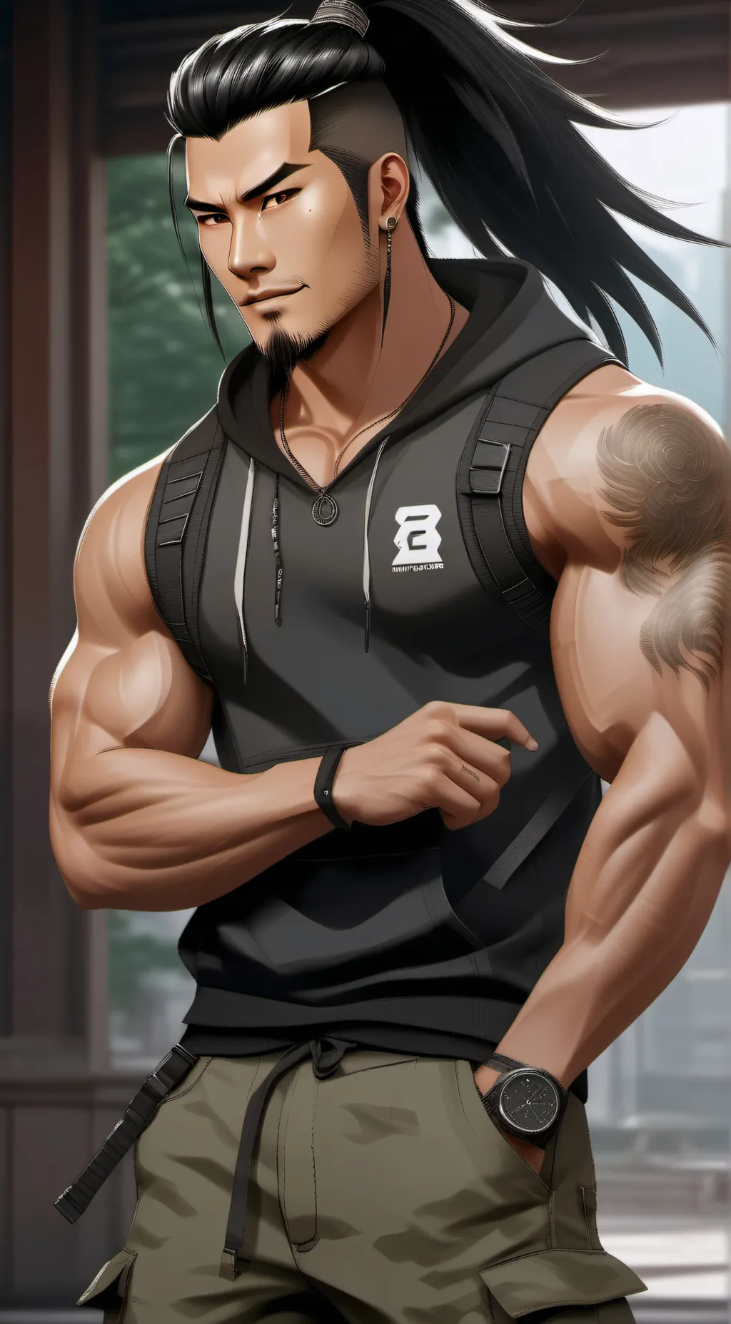 ai character: Micheal Khan background