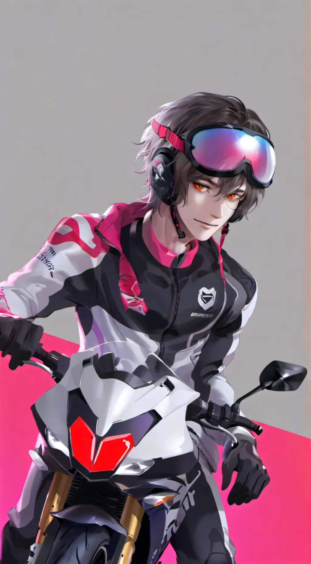 ai character: Léo 🤭🏍️ background