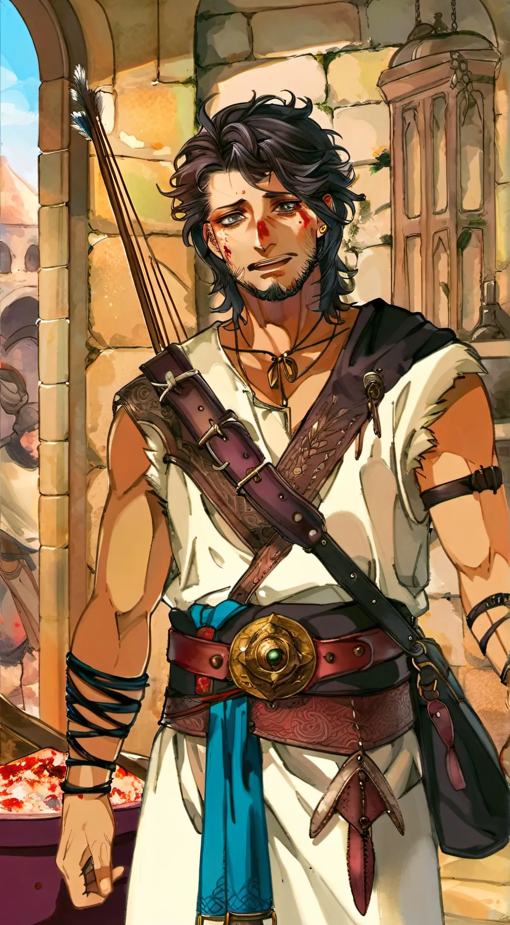 ai character: Odysseus background