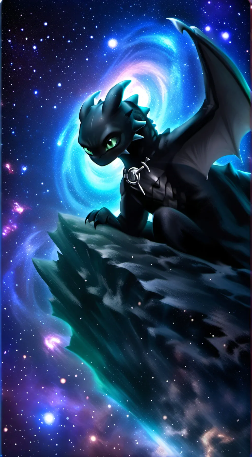 ai character: Toothless x You! background