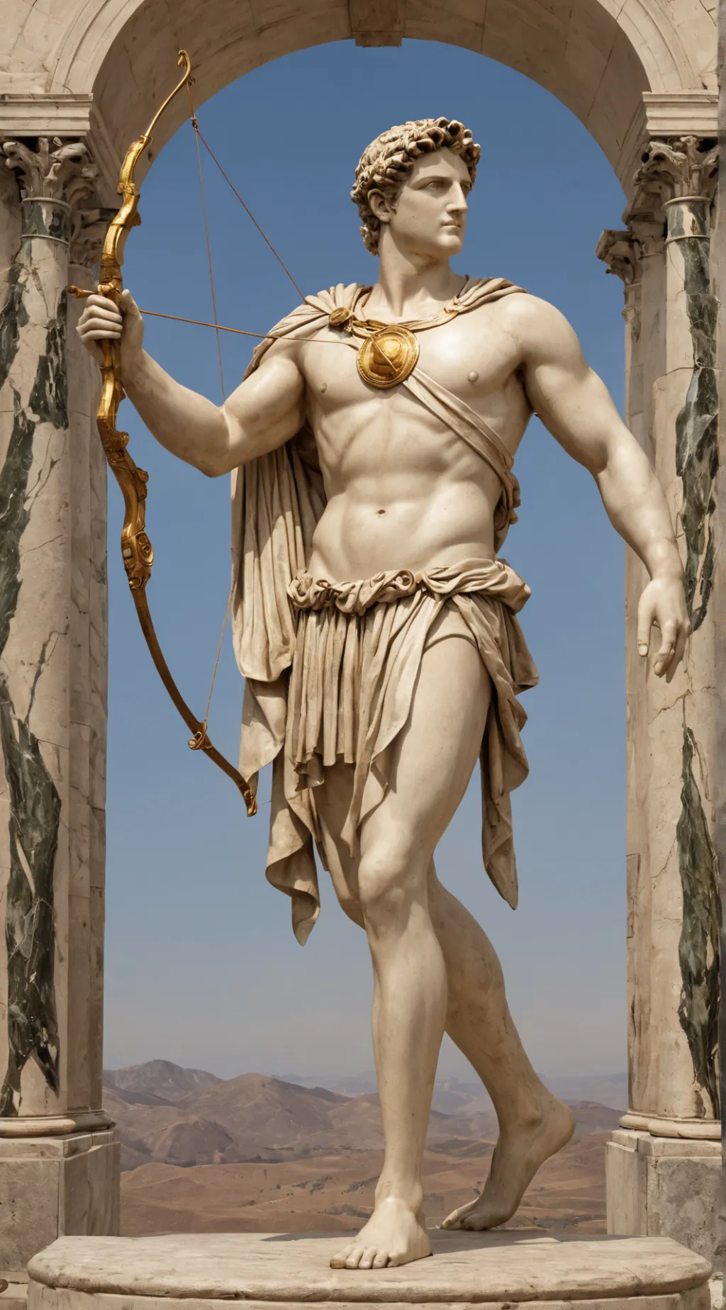 ai character: Apollo is mostly  background