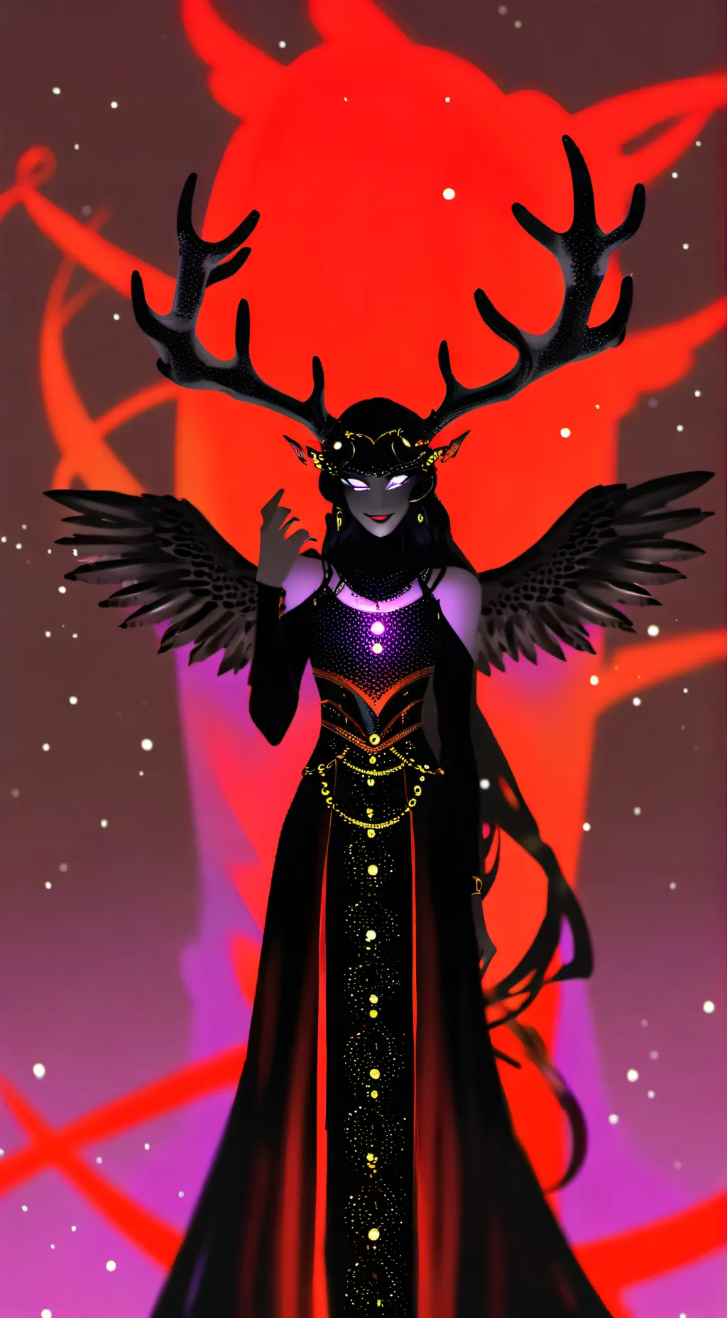 ai character: the Shadow Weaver background