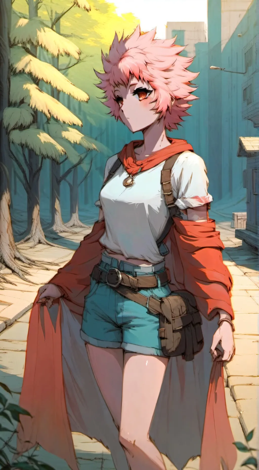 ai character: mha argument background