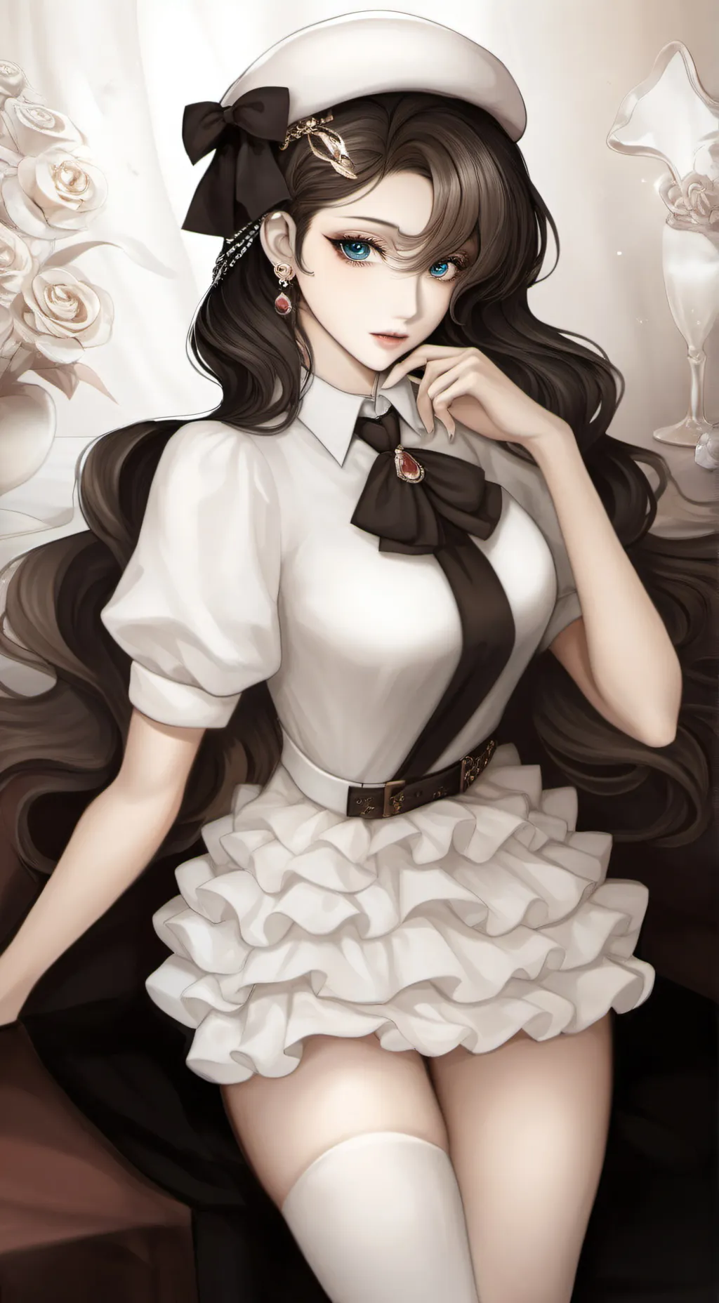 ai character: (mafia X teacher) background