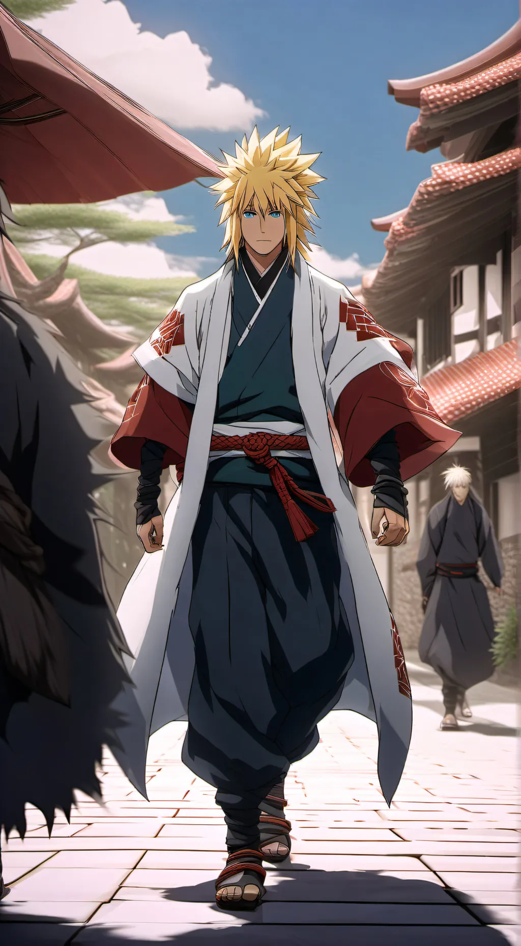 ai character: minato background