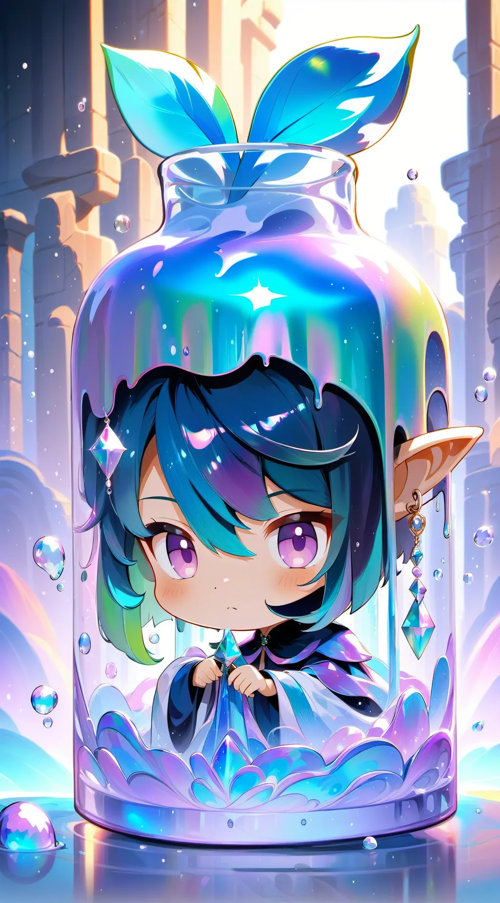 ai character: Merida background
