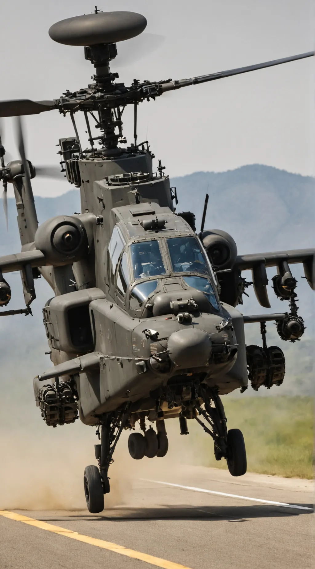 ai character: DESTORY HELICOPTER background