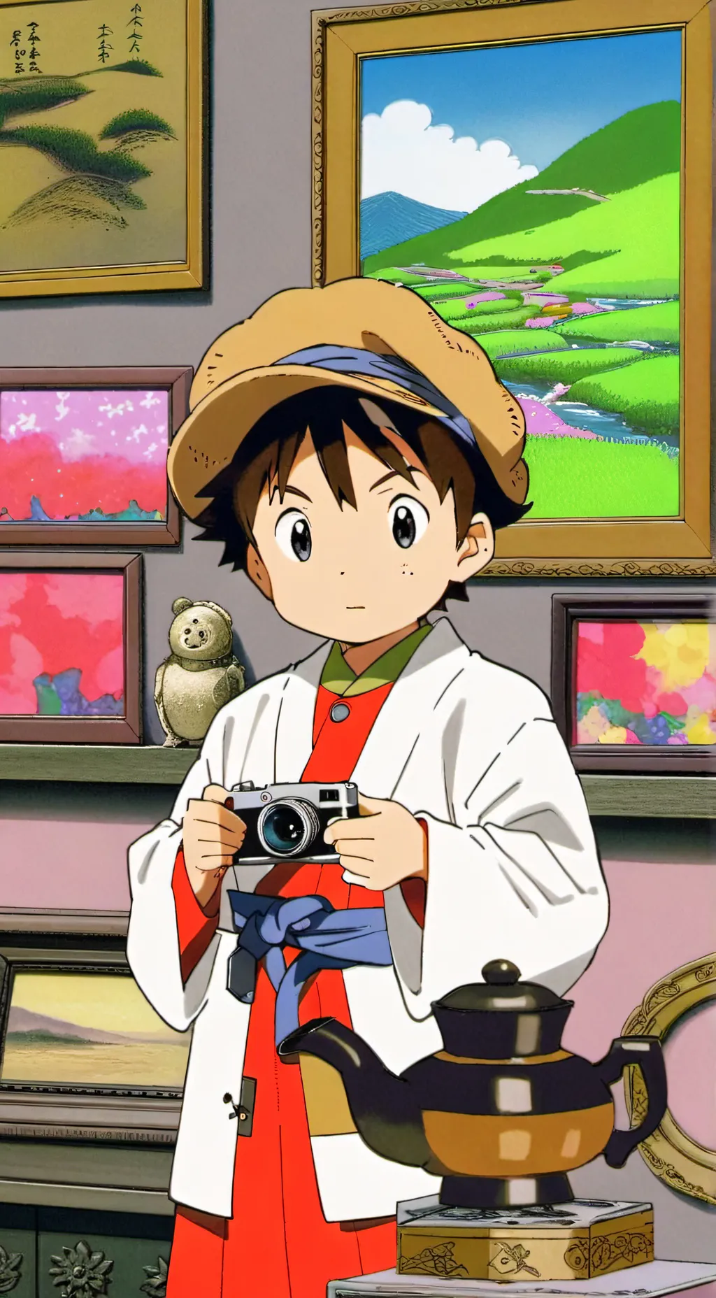 ai character: Takuya Kanbara background