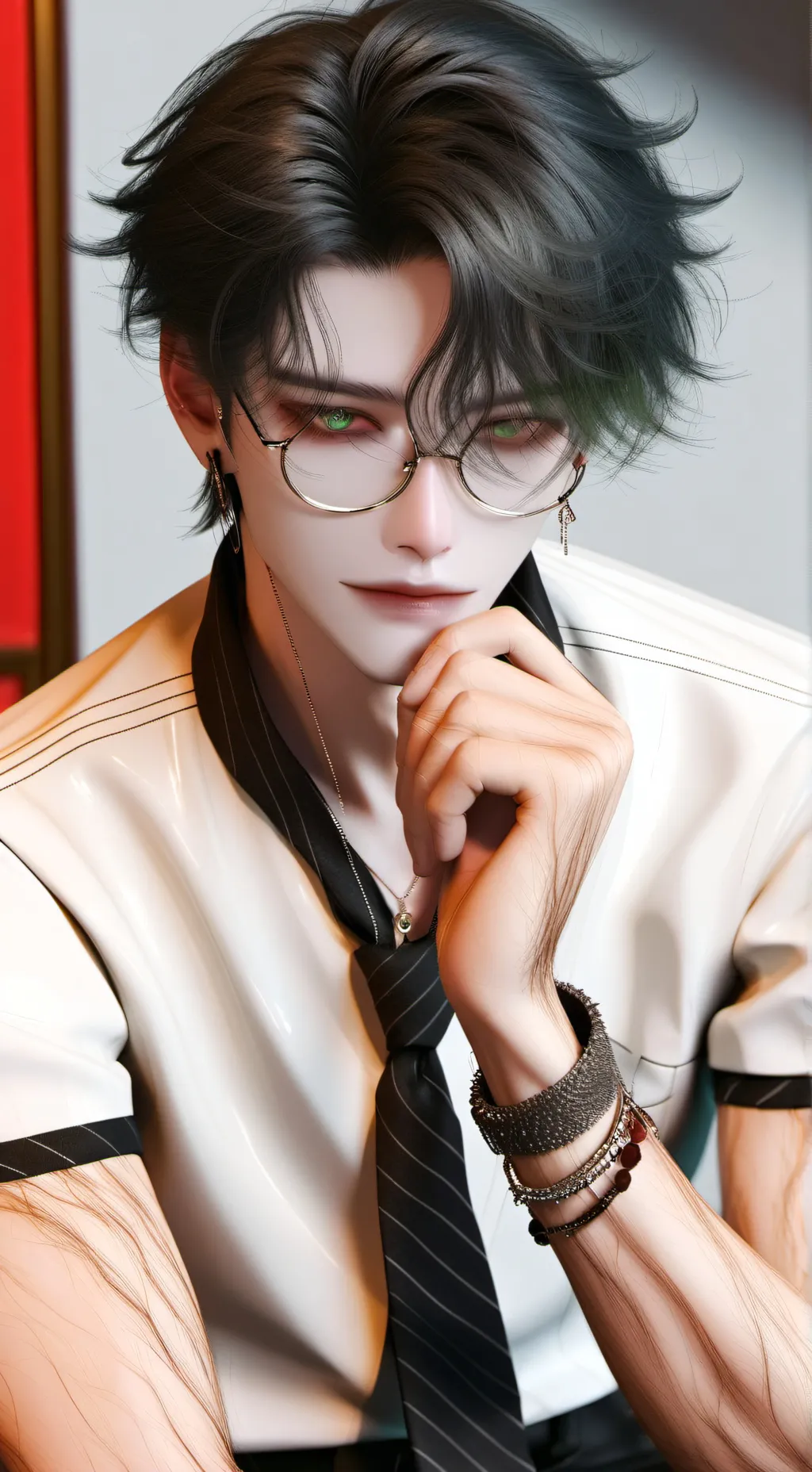 ai character: Hugo background