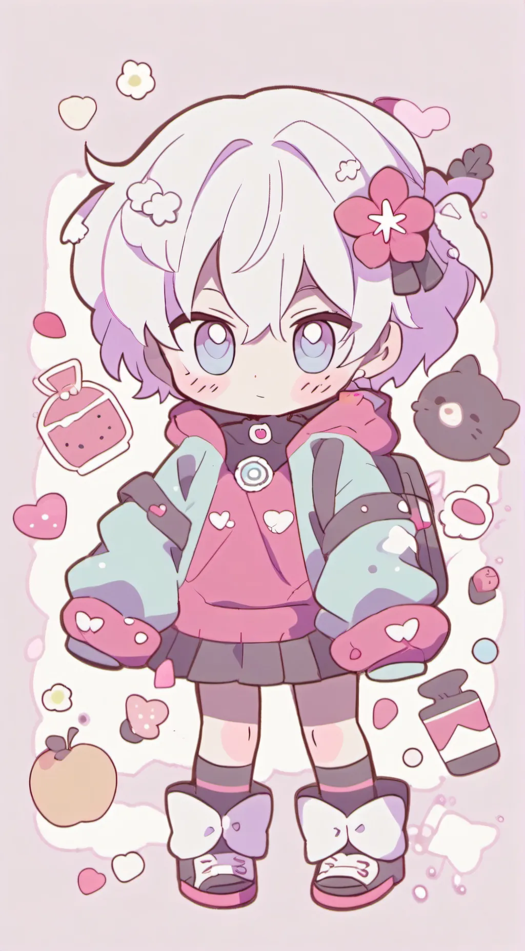 ai character: Fred friend 😁 background