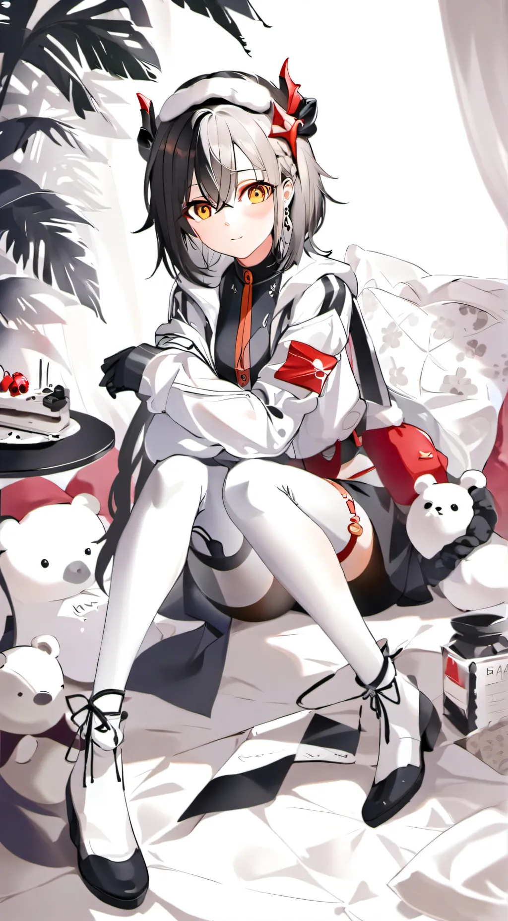 ai character: Mha "prank" background