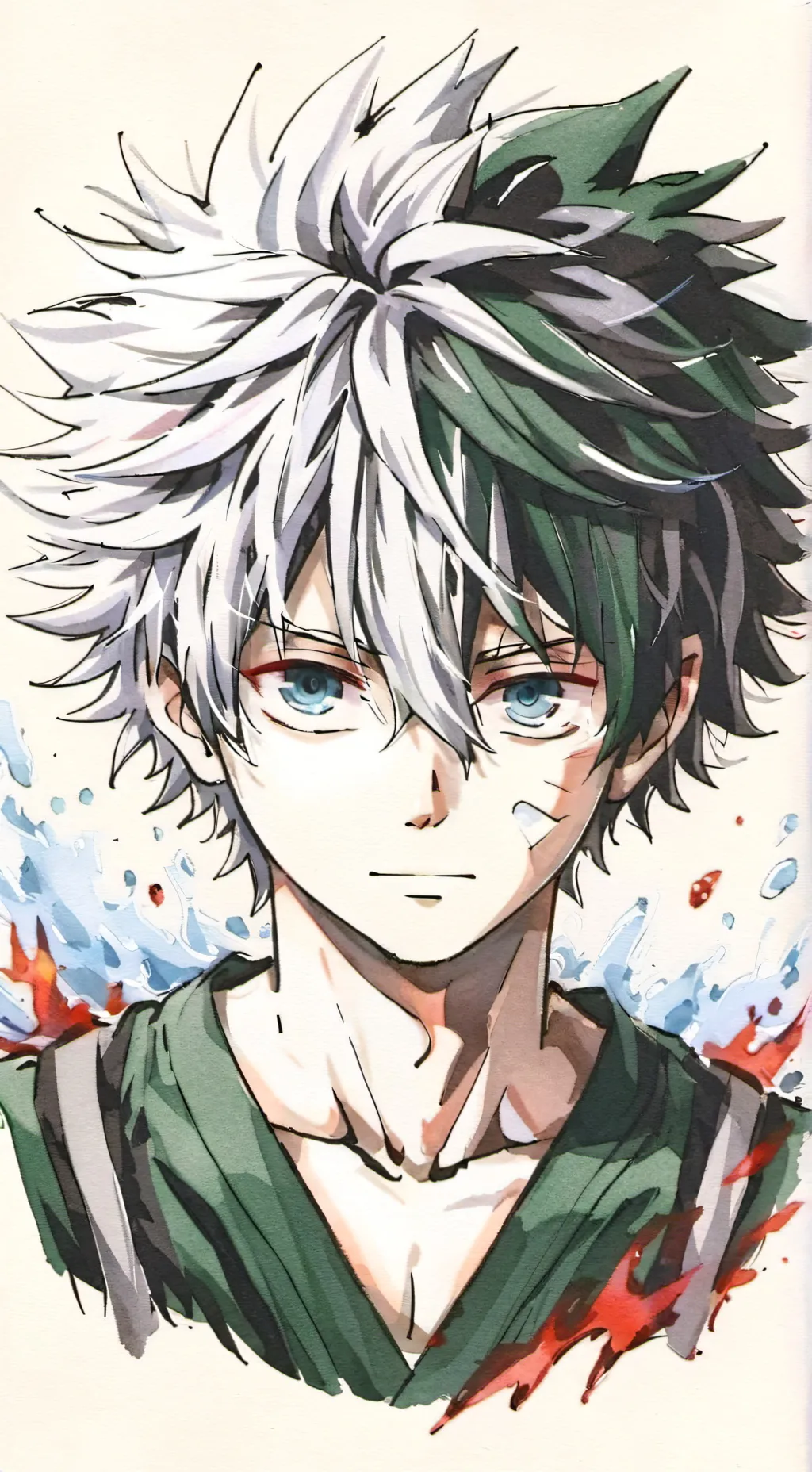 ai character: Tododeku background
