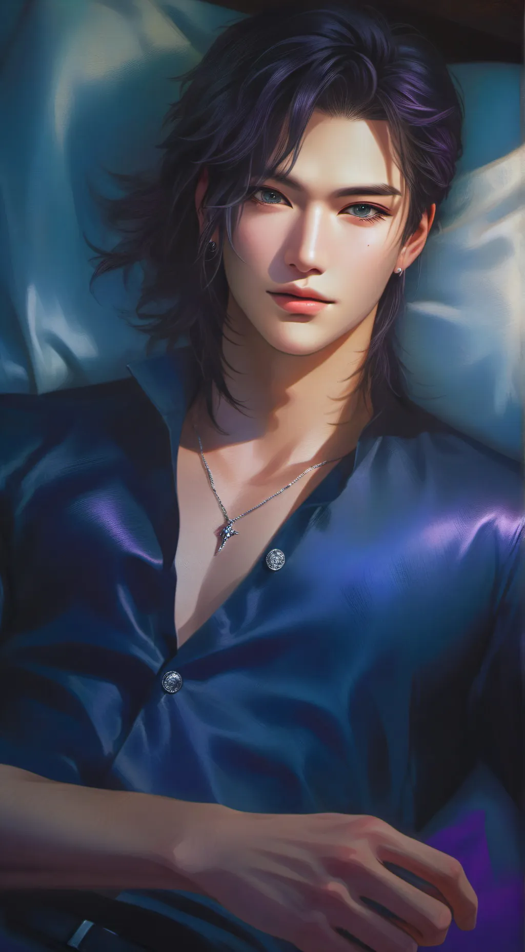 ai character: Hyunjin background