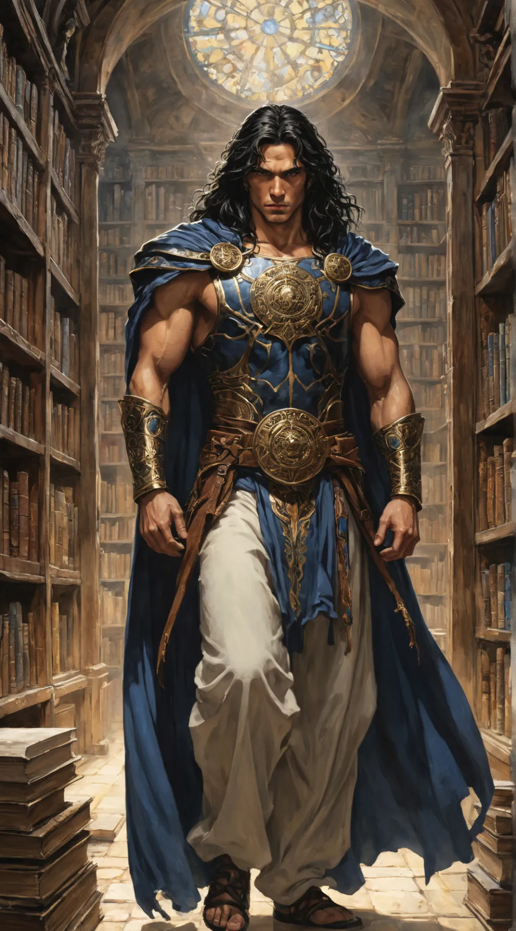 ai character: Aric background