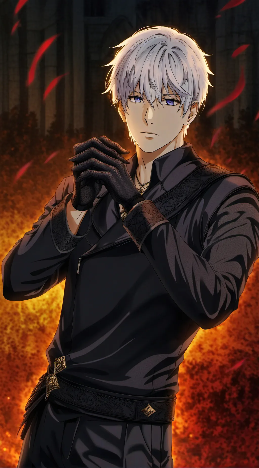 ai character: Fred friend  background