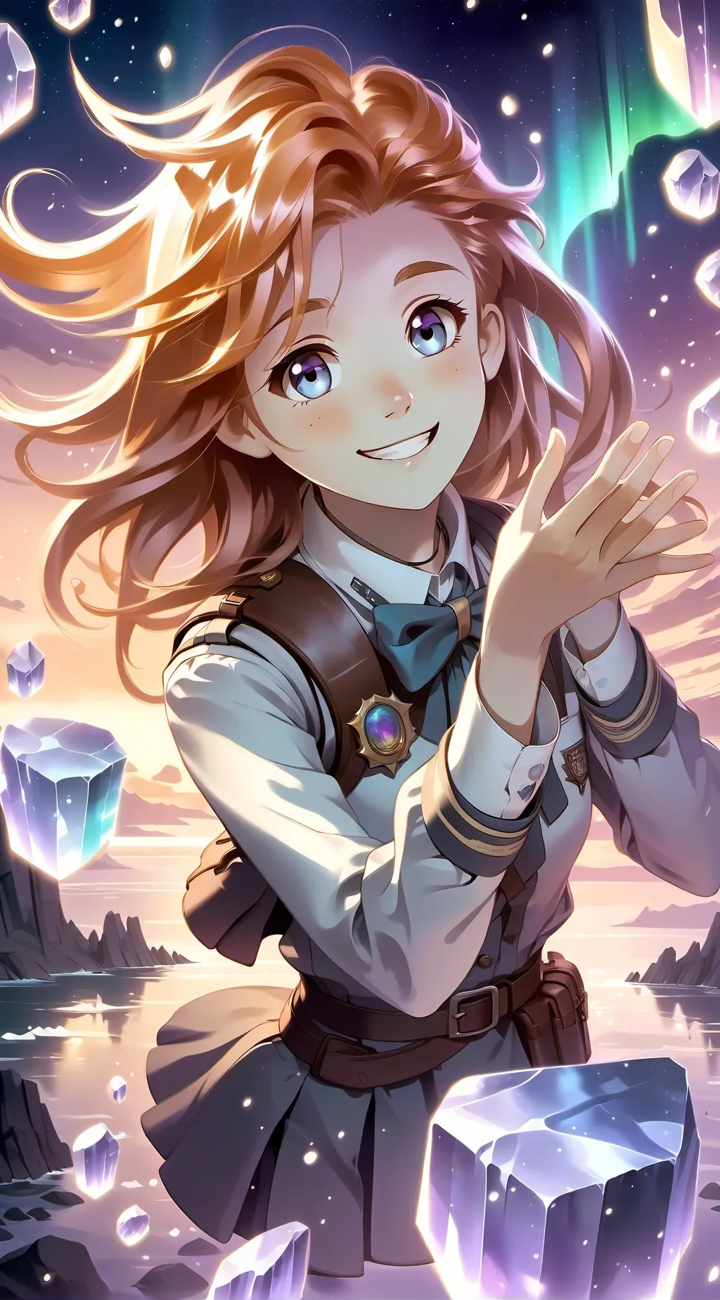 ai character: Marielle  background