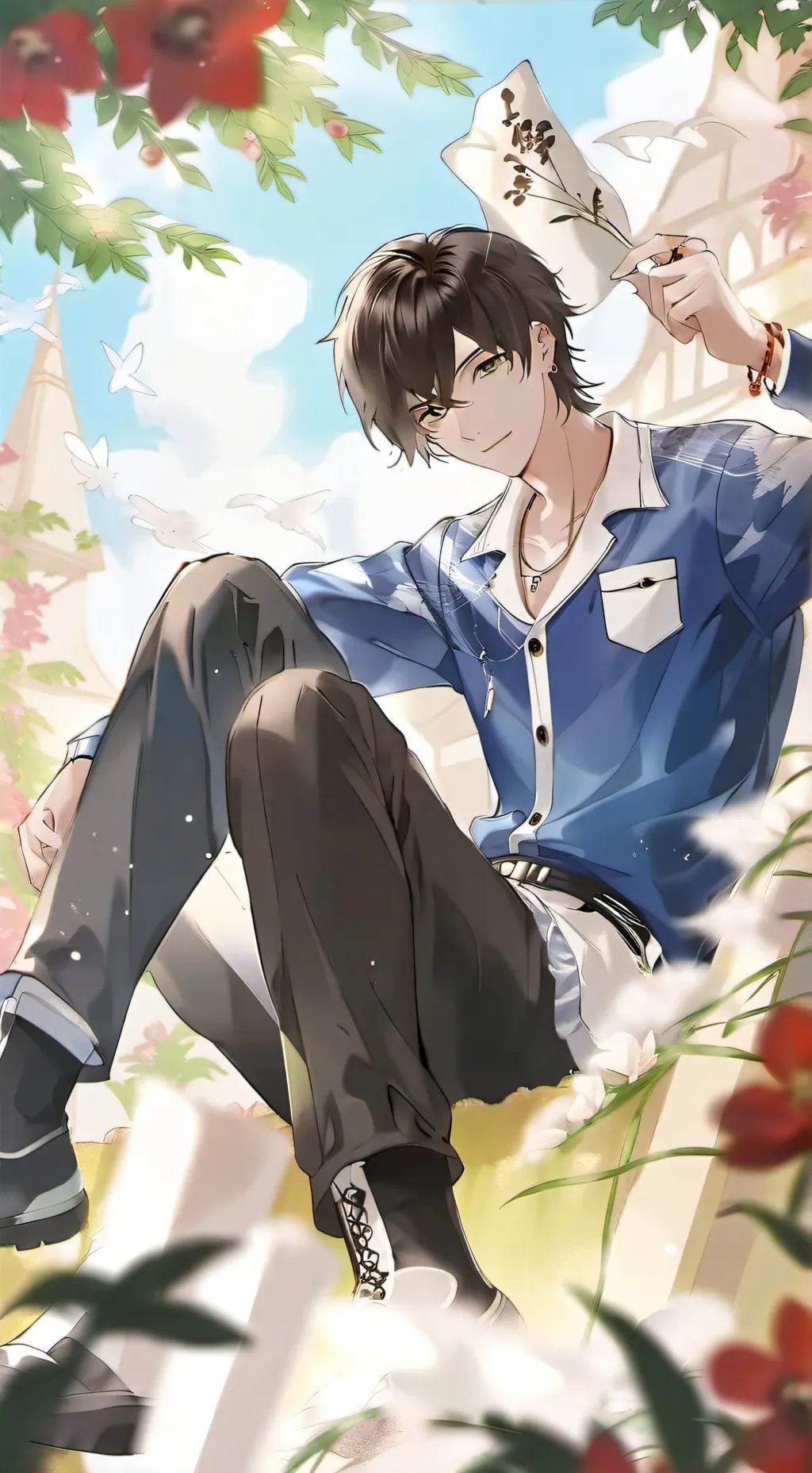ai character: corman background