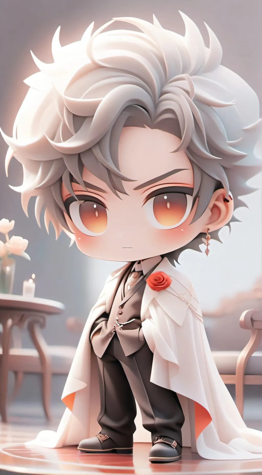 ai character: dark Sun ⭐ background