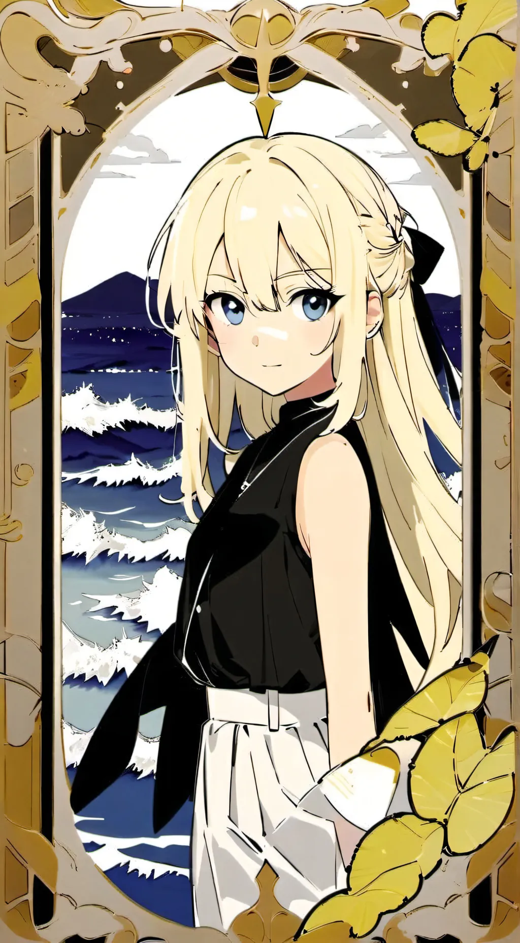 ai character: Mha×new school background