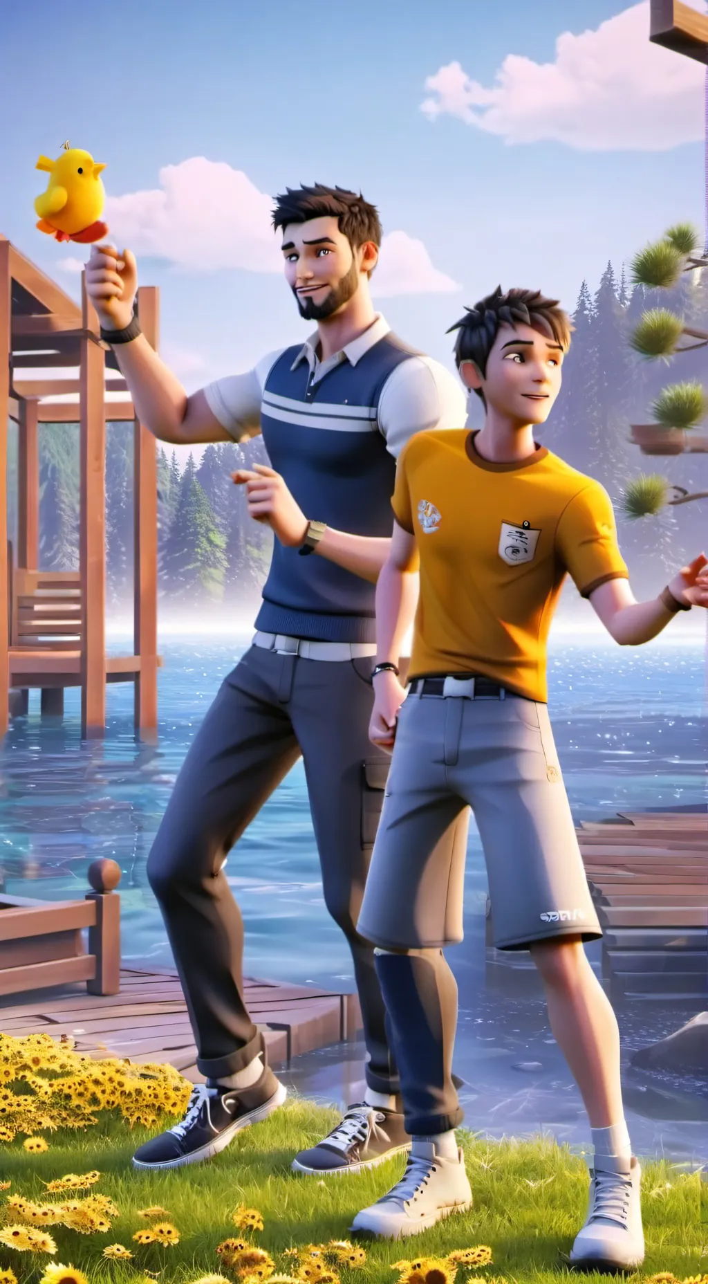 ai character: big brothers  background