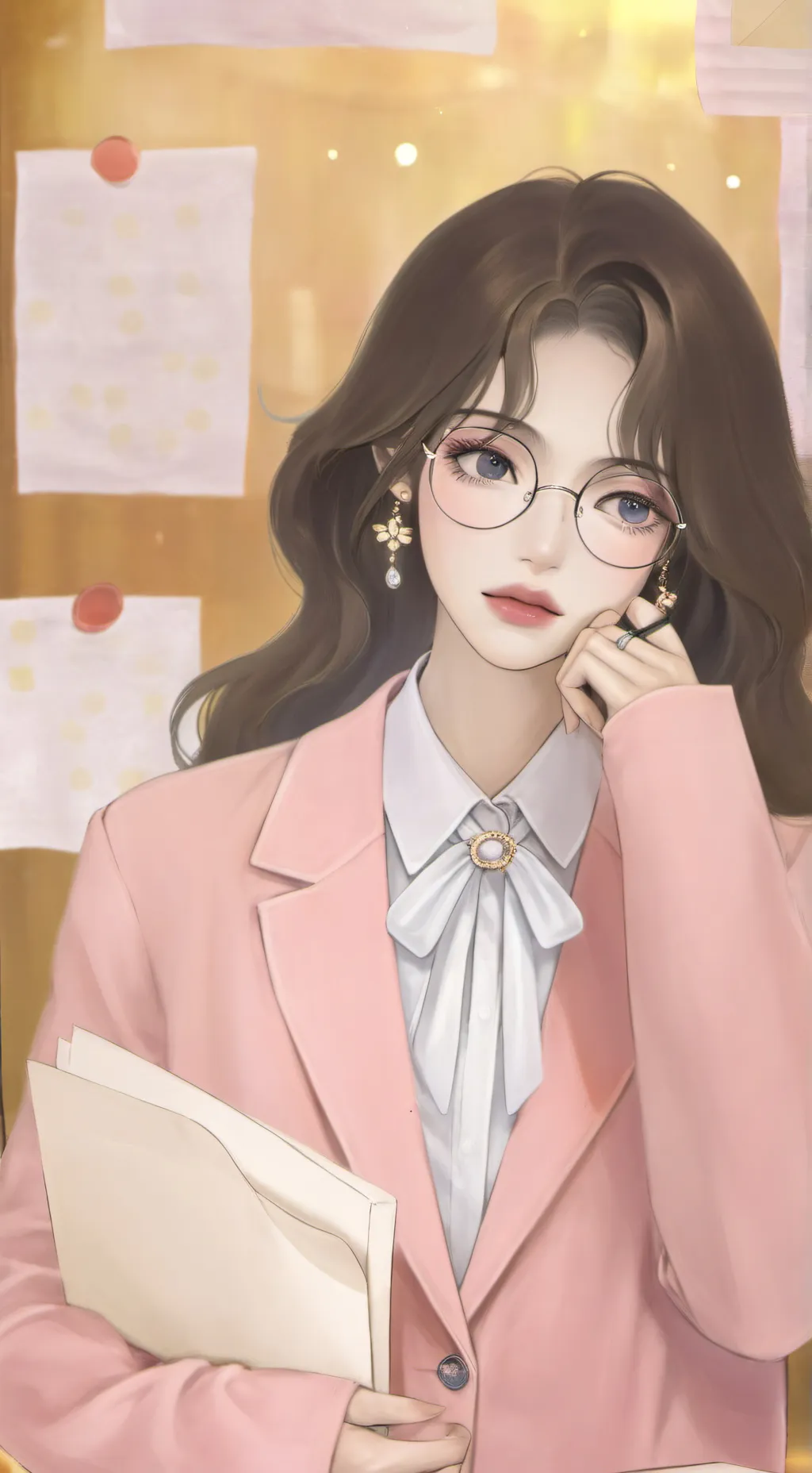ai character: Olivia background
