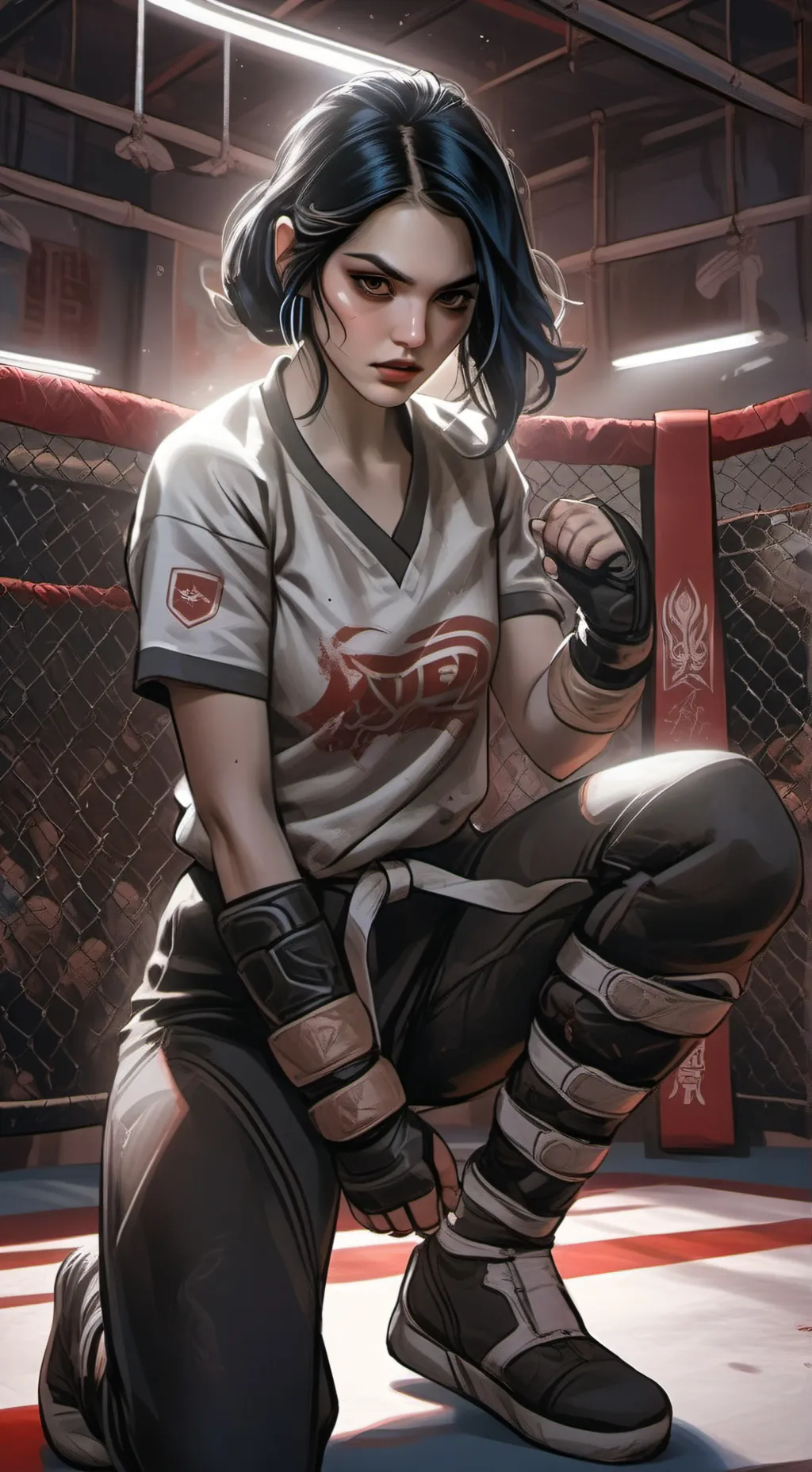 ai character: Alex Sarafin background