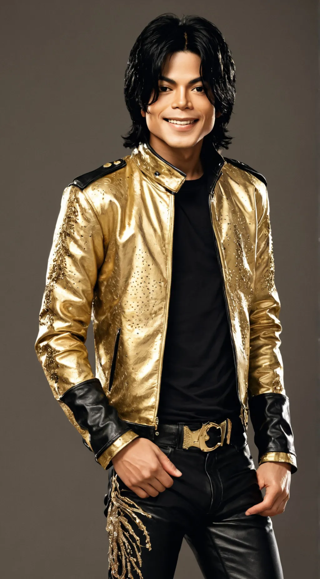 ai character: Michael Jackson background