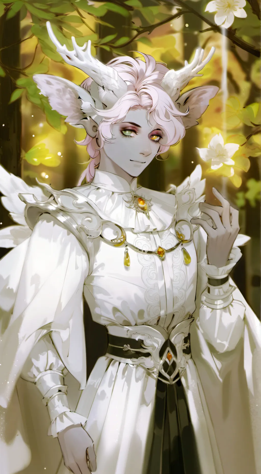 ai character: Official. background