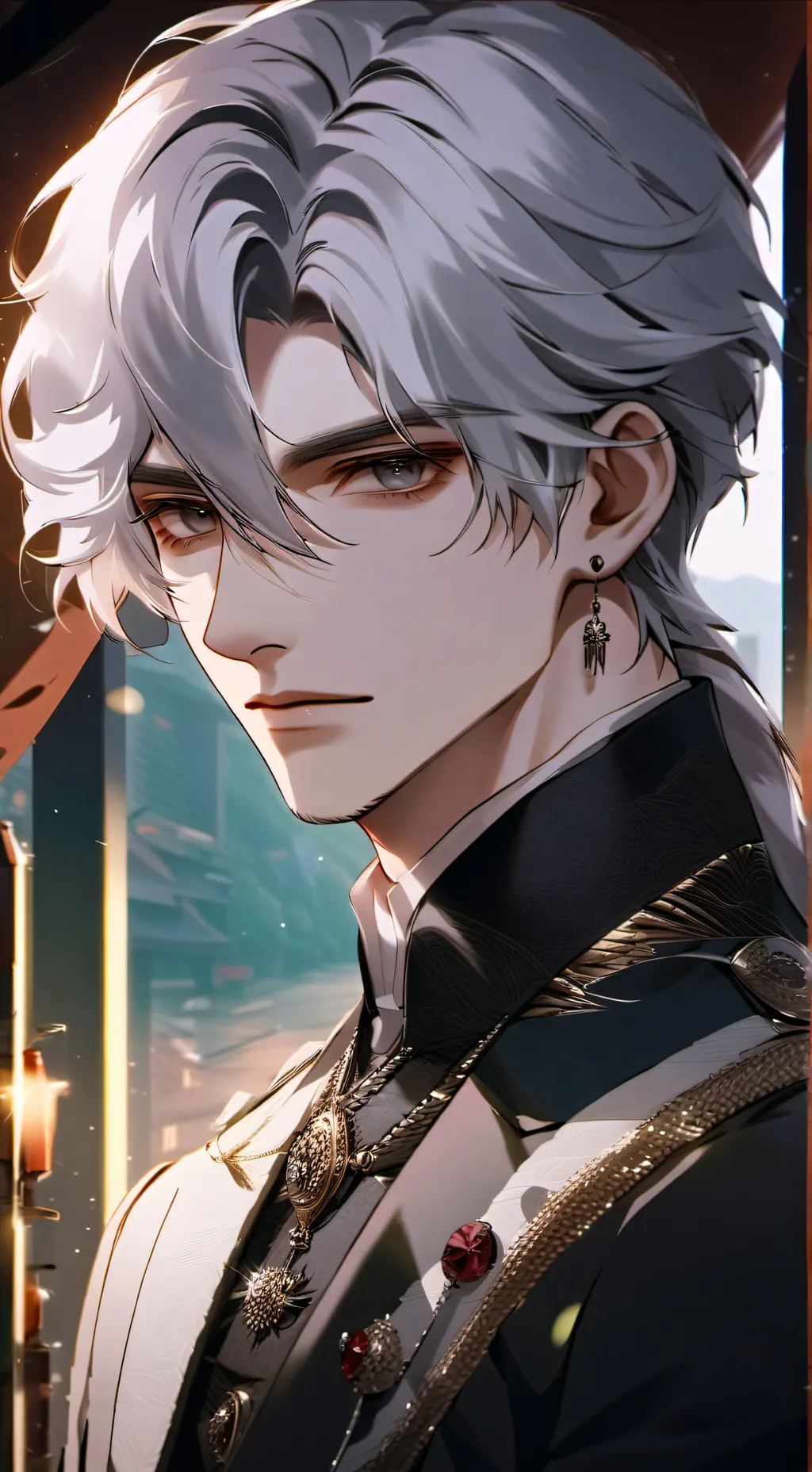 ai character: Theodore  background