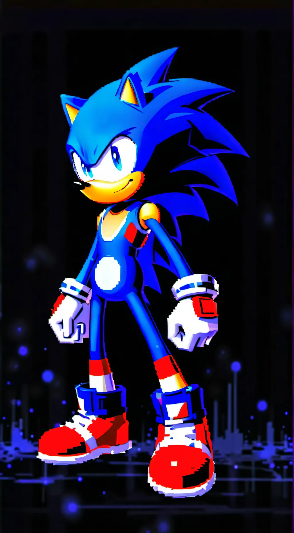 ai character: sonic background