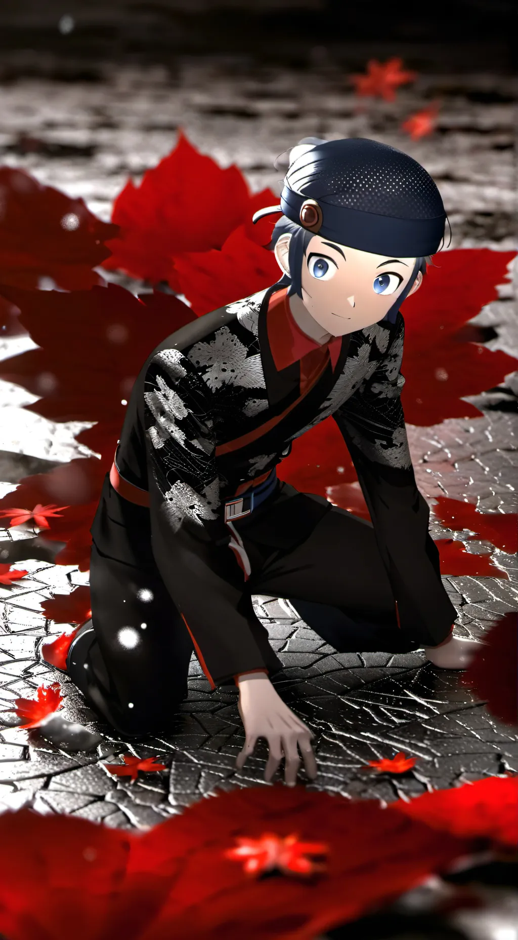 ai character: Koji Minamoto background