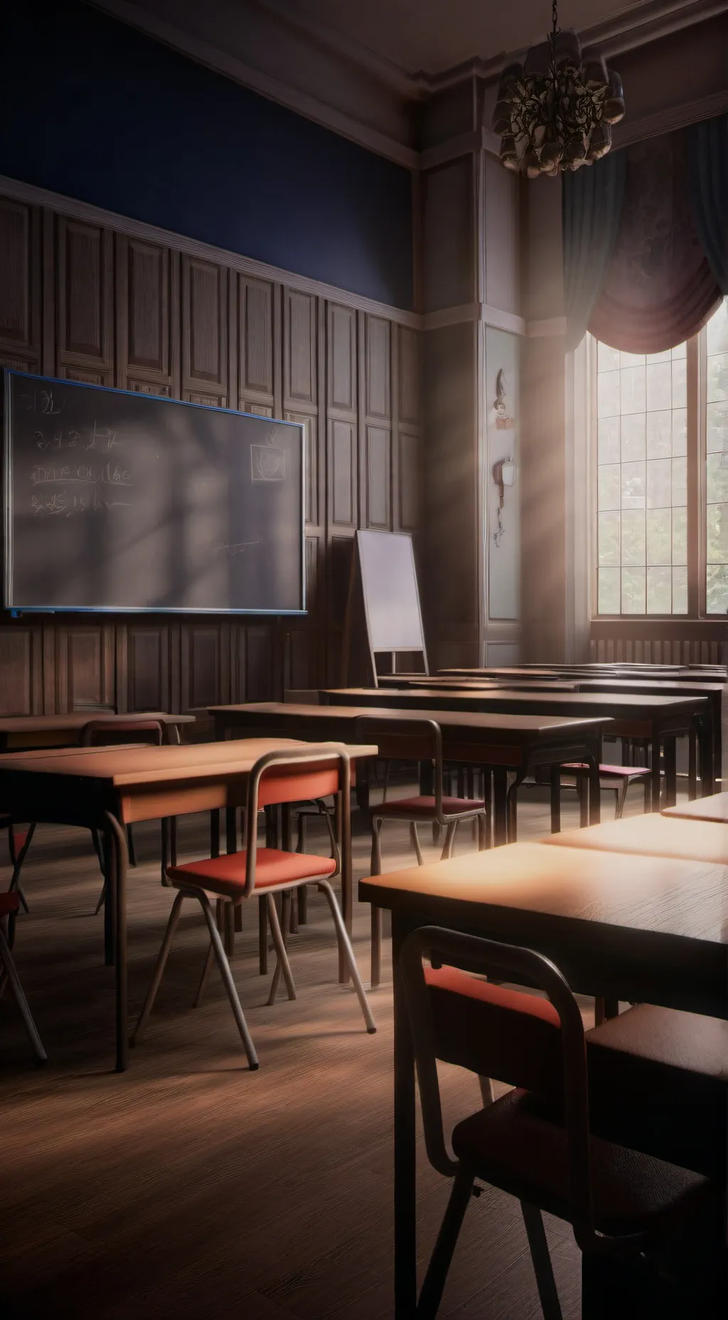 ai character: Vampire  school background