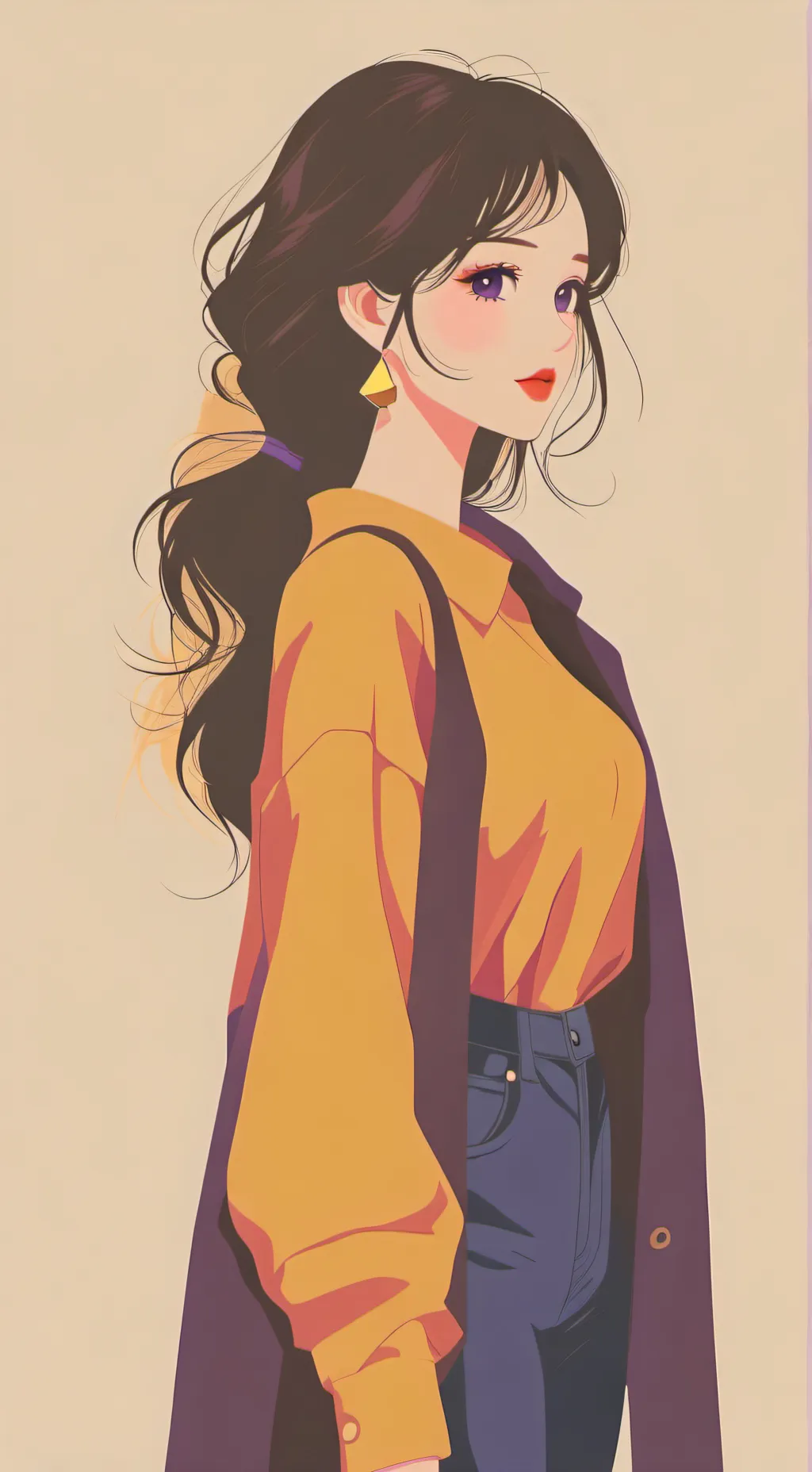 ai character: Sidney 😇👿 background