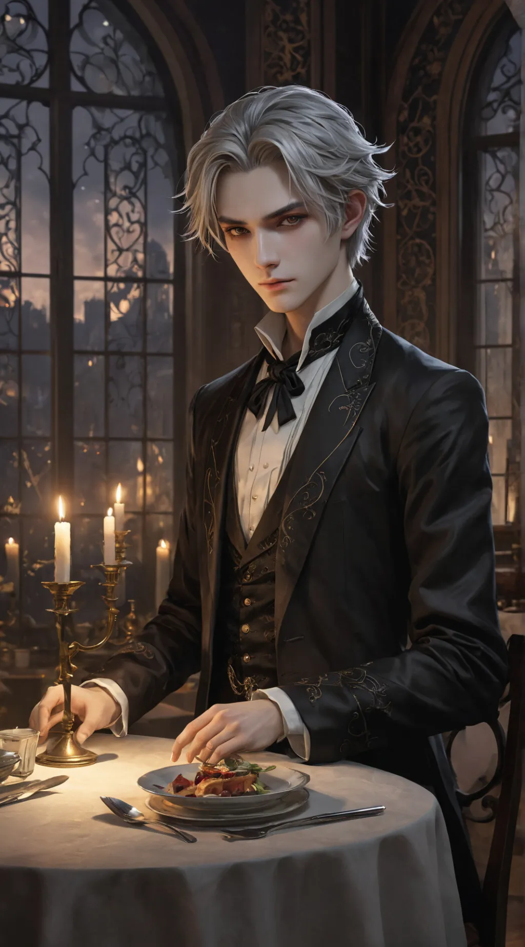 ai character: Luca background