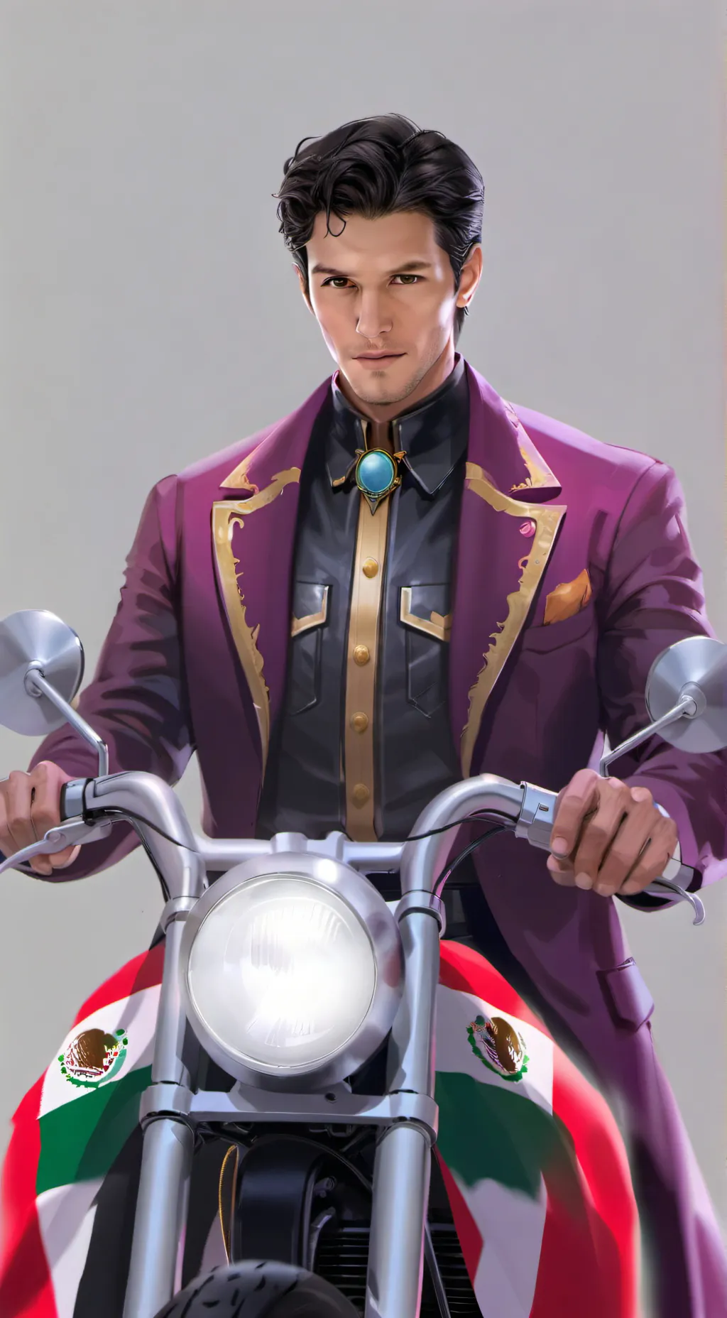 ai character: Alejandro Cortés  background