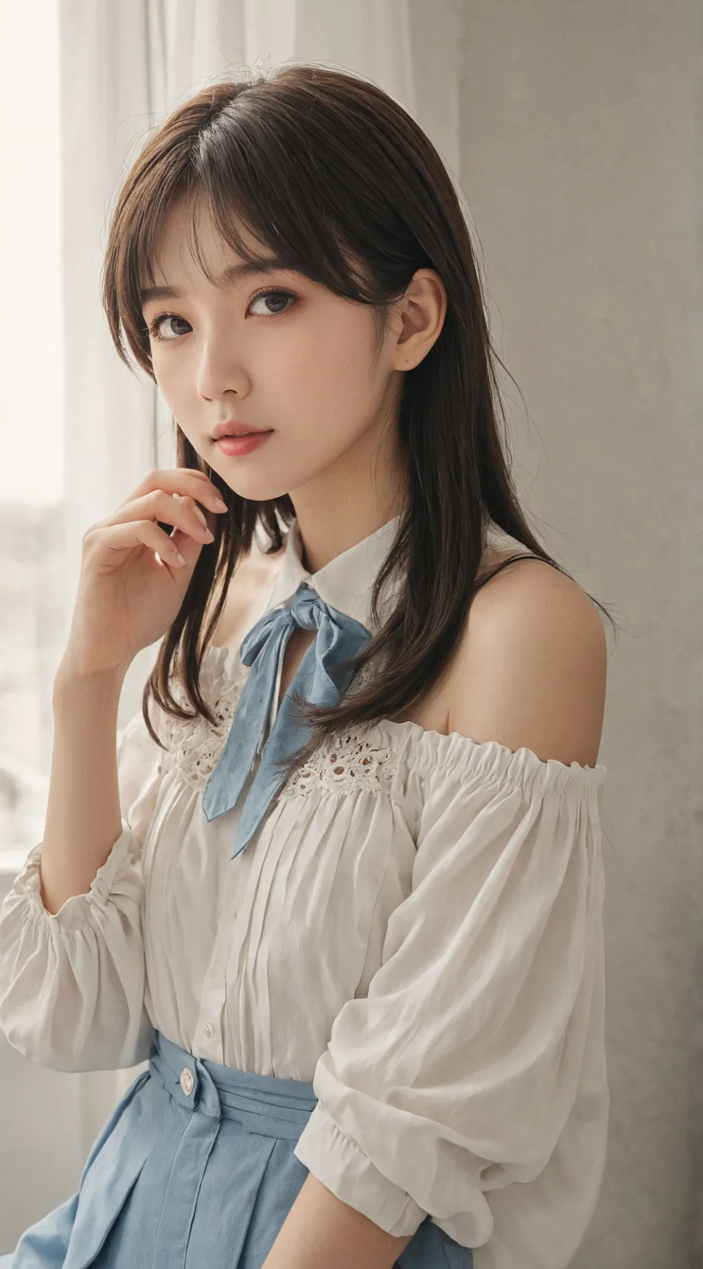 ai character: Pia background